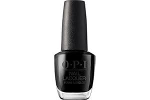 OPI Nail Lacquer Classic Nail Polish Colors | White, Gray & Black Shades | Crème, Shimmer, and Glitter Chip Resistant Nail-Polish | Fast Drying, Streak-free Formula | 0.5 Fl Oz