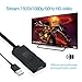 Emixc VGA To HDMI Output Adapter Converter 1080p Video Cable from Desktop/ Laptop/ Notebook/ Computer/ PC/ HD TV-box to HDTV/ Monitor/ Projector With USB