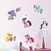 Sunnicy 3d Cartoon Wall Stickers for Kids Rooms Home Decoration Wall Decal Wall Sticker with a Pink Box