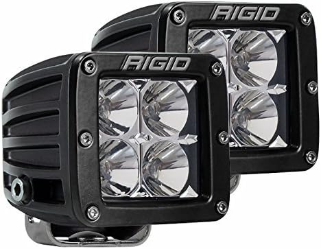 202113 Rigid D-Series PRO | Flood | Pair (set of 2) LED lights, 202113