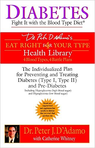 Diabetes: Fight It with the Blood Type Diet: The Individualized Plan for Preventing and Treating Diabetes (Type I, Type II) and Pre-Diabetes (Eat Right 4 Your Type) Diabetes: Fight It with the Blood Type Diet: The Individualized Plan for Preventing and Treating Diabetes (Type I, Type II) and Pre-Diabetes (Eat Right 4 Your Type)