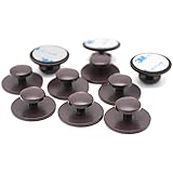 10 Pcs Self-Stick Drawer Knobs Pull Handle 3M