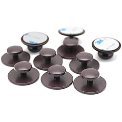 10 Pcs Self-Stick Drawer Knobs Pull Handle 3M