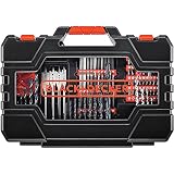 BLACK+DECKER Drill & Screwdriver Bit Set, 201-Piece (BDA90201)