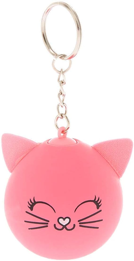 Claire S Femmes Porte Cles Balle Anti Stress Chat Rose Claire S Amazon Fr Vetements Et Accessoires