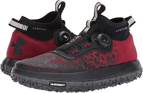 Under Armour Fat Tire 2 Trail Running Shoe - Men s Cardinal/Rhino Gray/Black, 11.0