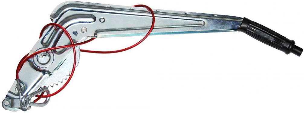 To Knott Trailer Shaft Brake Handbrake Handle with Spring MEMORY Old Version – Silver