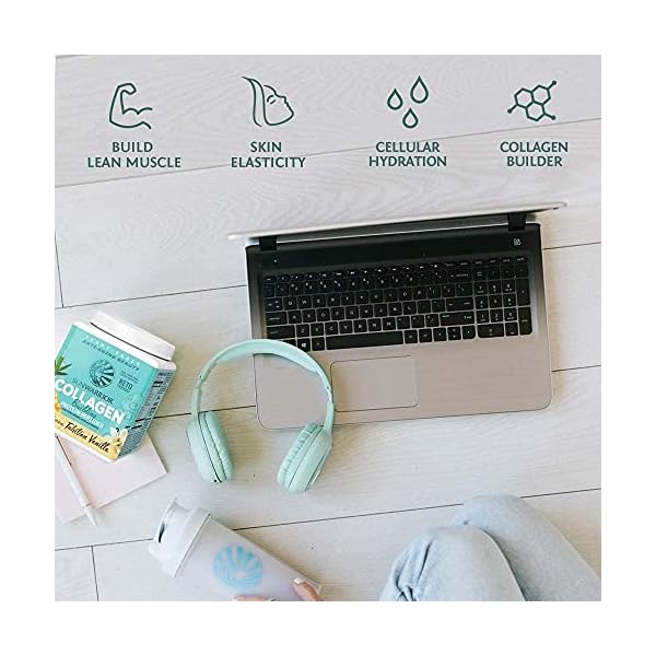 Sunwarrior Collagen Building Protein Peptides, Tahitian Vanilla, 500 g