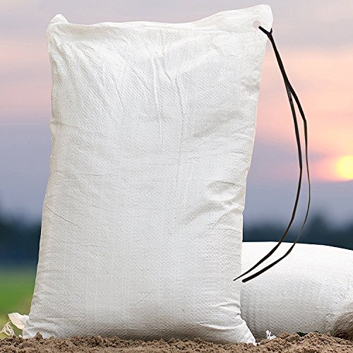 Buy TOTALPACK 14" x 26" Strength Sandbags, Waterproof Polypropylene TightlyWoven Sand Bags