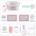 Paraffin Wax Machine for Hand and Feet, Relassy Large Paraffin Machine, Paraffin Wax Bath,Timing Keep Warm Function, Smooth and Soft Hands Foot Skin Paraffin Hot Wax Therapy, Pink Paraffin Wax Warmer