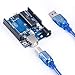 Andplay UNO R3 Board Compatible with Arduino IDE Projects,RoHS Compliant,ATMEGA16U2,with USB Cable
