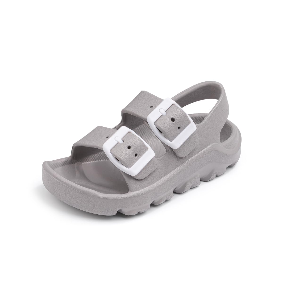 Photo 1 of Casazoe Toddler Boys Girls EVA Comfort Lightweight Sandals Breathable Summer Beach Pool Casual Outdoor Shoes Adjustable Strap Open Toe Anti-Slip Quick Dry Shoe(Toddler/Little kids)
