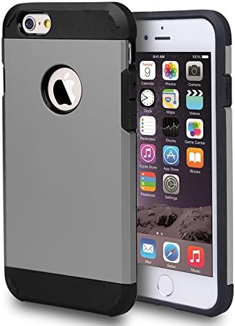 Tough Armor iPhone 6/6S Plus Case with Extreme Heavy Duty Protection, Shock Absorbing Ultra Protective Hard And Air Cushion Technology By YVA