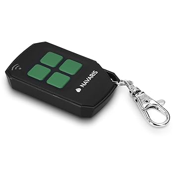 Navaris 433 MHz Transmitter Funk Fernbedienung - Garagentor Funkfernbedienung Handsender - auch für Funksteckdosen - Ersatz G