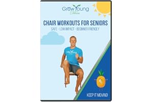 Weight Loss Exercise DVD for Seniors - Grow Young Fitness Jump Start Exercises to Improve Mobility, Burn Calories, and Feel Energized