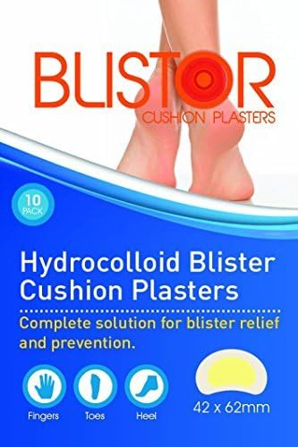 *BIGGEST PACK SIZE* (x10) - Blister Cushion Plasters - 42x62mm *Available in 3 Other Sizes*