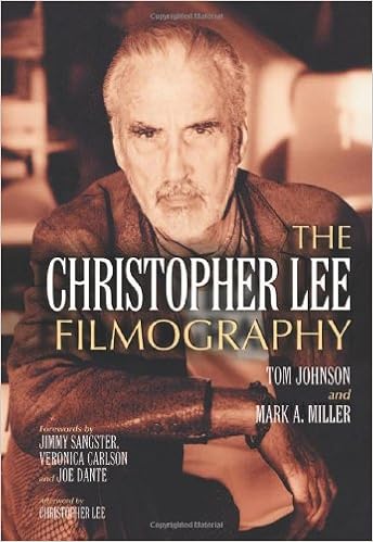 Amazon Com The Christopher Lee Filmography All Theatrical Releases 1948 2003 9780786446919 Johnson Tom Miller Mark A Books