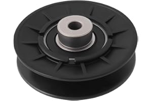 ECSiNG Lawn Tractors V Belt Idler Pulley AM121967 AM107334 Compatible with John Deere LT LT160 133 150 155 160 180 STX38 Trac