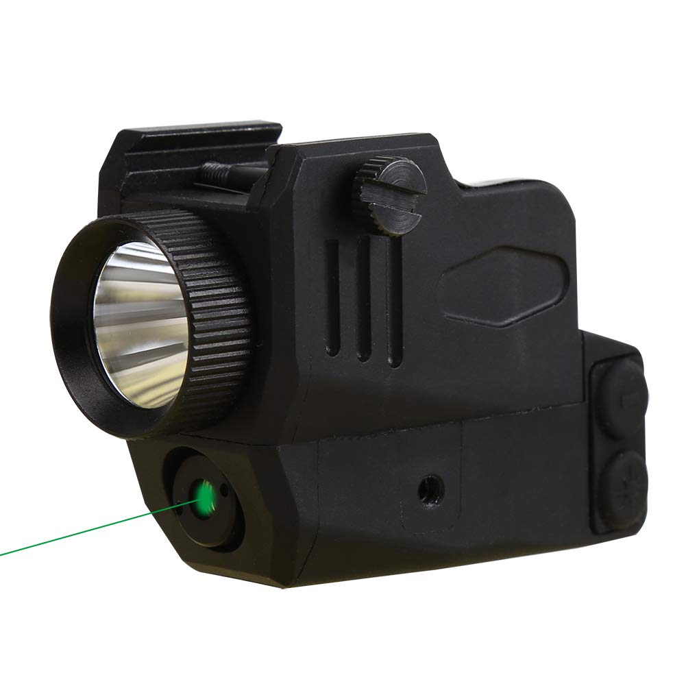 Buy QRLaser Green Laser Light Combo 500 Lumens Flashlight Rechargeable