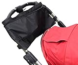 Keeble Outlets Stroller Organizer Has a Large Open Bag With Plenty of Room for All Your Needs. It Doubles as an Easy Access Seniors Walker Bag. With No Compartments Limiting What You Can Carry.