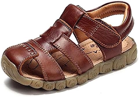 Boy's Girl's Leather Closed Toe Outdoor Sport Sandals (Toddler/Little Kid/Big Kid)