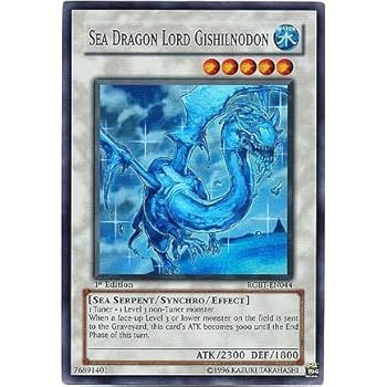 Yu-Gi-Oh! Sea Dragon Lord Gishilnodon RGBT-EN044 - Super Rare - LP (Anglais)