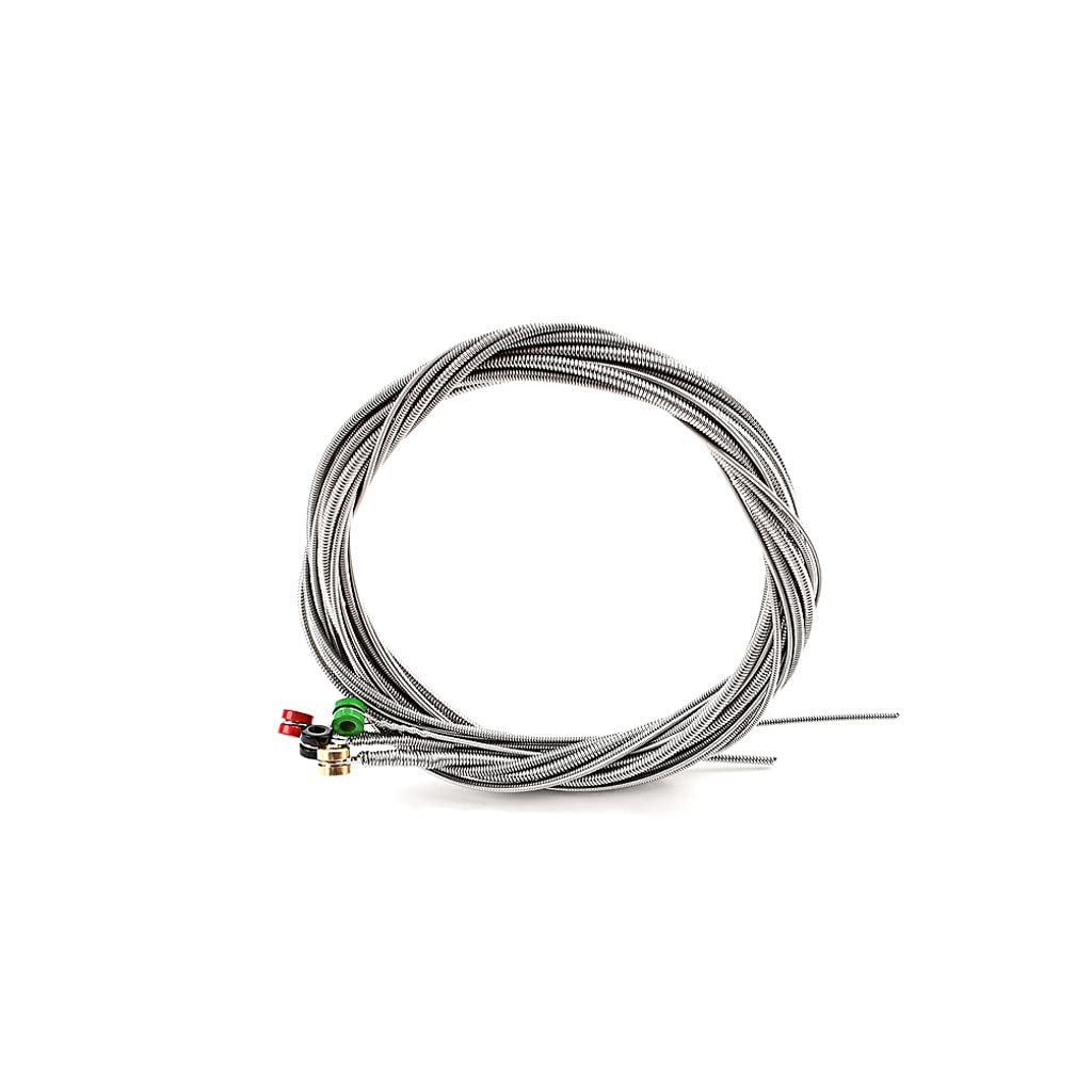 Alnicov 4 String Bass Strings，Stainless Steel，With Color Ball Ends for Electric Bass Guitar Replacement Parts