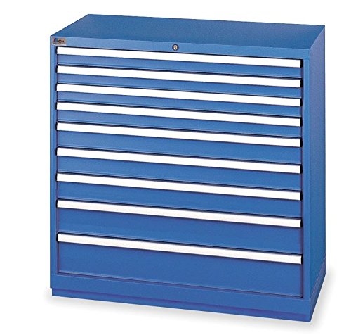 Lista International HS0900-0901FA-WWG Modular Drawer Cabinet, 9 Drawers, 40-1/4