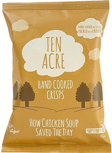 - Ten Acre How Chicken Soup Saved The Day Hand Cooked Crisps | 40 x... by Yumsh Snacks Ltd
