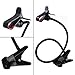 PYS 360 Degree Universal Flexible Long Arm Cell Phone Clip Holder Stand Lazy Bracket Mobile Stand for Bedroom Office Bathroom Kitchen Clip on Table Desk Bed for Iphone Samsung HTC Ect