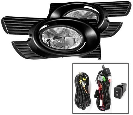 Remarkable Power 2001 2002 Honda Accord Sedan 4DR Clear Fog Lights Bumper Lamps W/Accessory FL7056