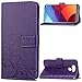 LG G6 Case, Mellonlu Premium PU Leather [Card Slots] [Wrist Strap] Flip Fold Wallet Case Cover for LG G6