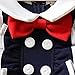 Shouhengda Kid Girls Tops Pullover Long Sleeve Dress Preppy Style Outwear Coat (110(3-4Years), Navy)