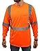 TrueCrest Construction Safety Long Sleeve T Shirt Men, 2XL