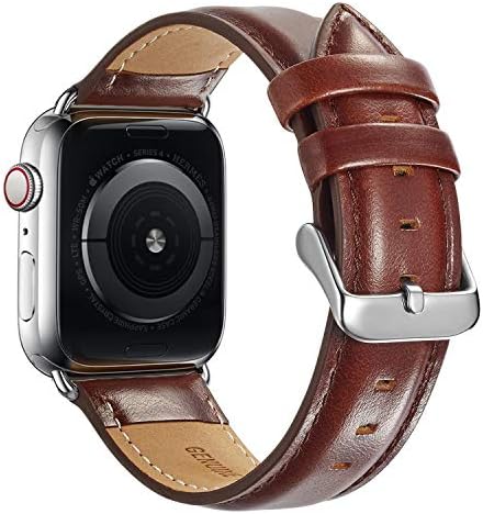 MAPUCE Compatible Apple Watch Band 38mm 40mm, Classic Style