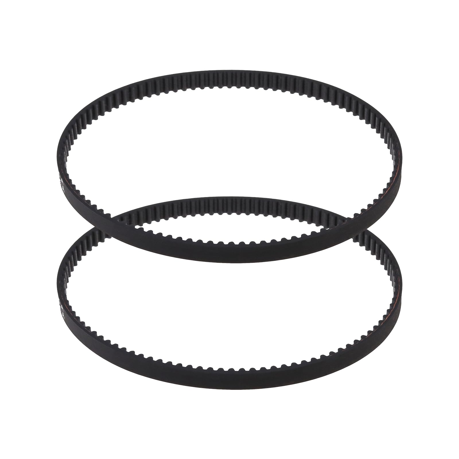 SG Store 2PCS Rubber Drive Belt Compatible with Makita 9910 9911 Sander Replacement Closed Loop Belt 6mm Width 300mm Circumference 3mm Tooth Pitch Black 300-3M-6