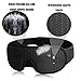 LEEKEN 3D Sleeping Eye Mask - 100% Lights Blockout Sleep Mask for Men Women, Cool Sports Fabric Eye Cover for Travel/Nap/Night Sleeping,Comfortable and Breathable