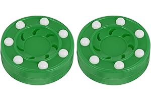 2 pcs Roller Hockey Pucks Hockey Game Street Hockey Pucks Outdoor Indoor Use