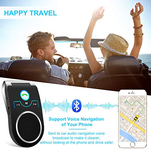 Aigital New T825 Bluetooth Car Speakers, Wireless incar Speakerphone