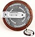 Panasonic VL2020, - (Horizontal Mount) - VL-2020/HFN Lithium Battery Rechargeable (Secondary), VL 2020 3V 20mAh Coin, 20.0mm