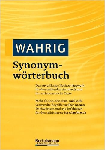 Wahrig Synonymwörterbuch Ulrich Adolphs 9783577101899 - 