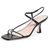 Loeffler Randall Womens Triana Strappy Mid-Heel Sandal with Ball