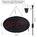 LED Open Sign, FITNATE Large 23x14 inch Business Open Sign (Red/Blue)