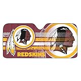 Team ProMark NFL Washington Redskins Universal Auto Shade, Red
