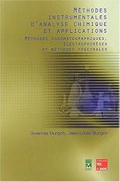 Méthodes instrumentales d'analyse chimique et applications