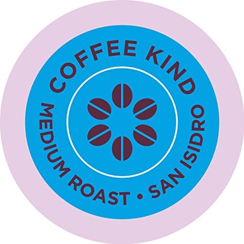 Single Serve K Cup - Coffee Kind Single Origin – San Isidro Costa Rica - Organic and Fair Trade Gourmet Coffee Cups compatible with Keurig Brewers - 12 Count