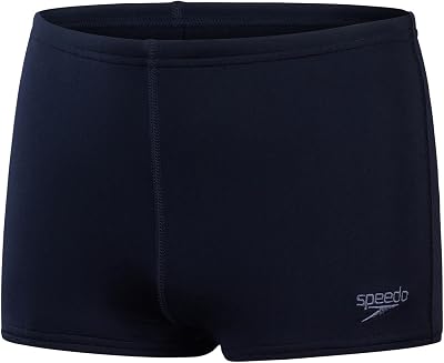 Speedo Boys Eco Endurance+ Aquashort Trunks Navy 4 yrs Chlorine Resistant