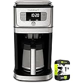 Cuisinart DGB-800 Burr Grind 
Brew 12 Cup Coffeemaker Bundle with 1 YR CPS Enhanced Protection Pack