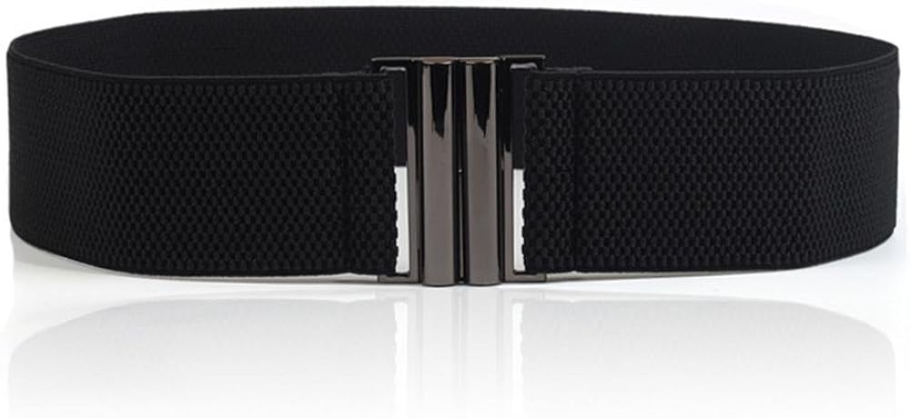 wide black belts for dresses