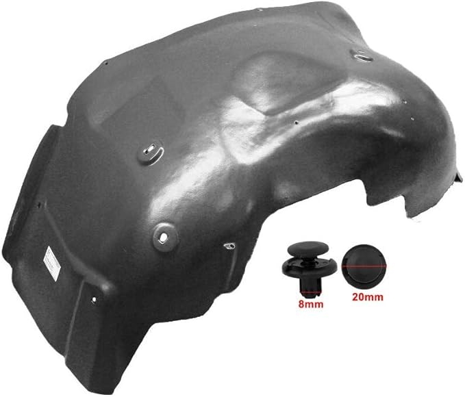 Parts N Go 20072013 Silverado 1500 Fender Liner with Clips